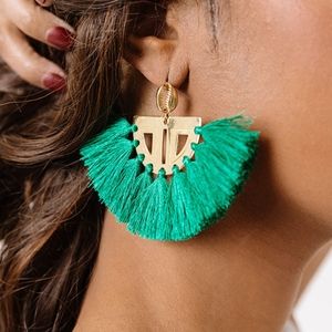 JAM+RICO Carmen Tassel Earings NWT